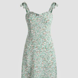 Cider Ditsy Ruffle Cami Dress NWT